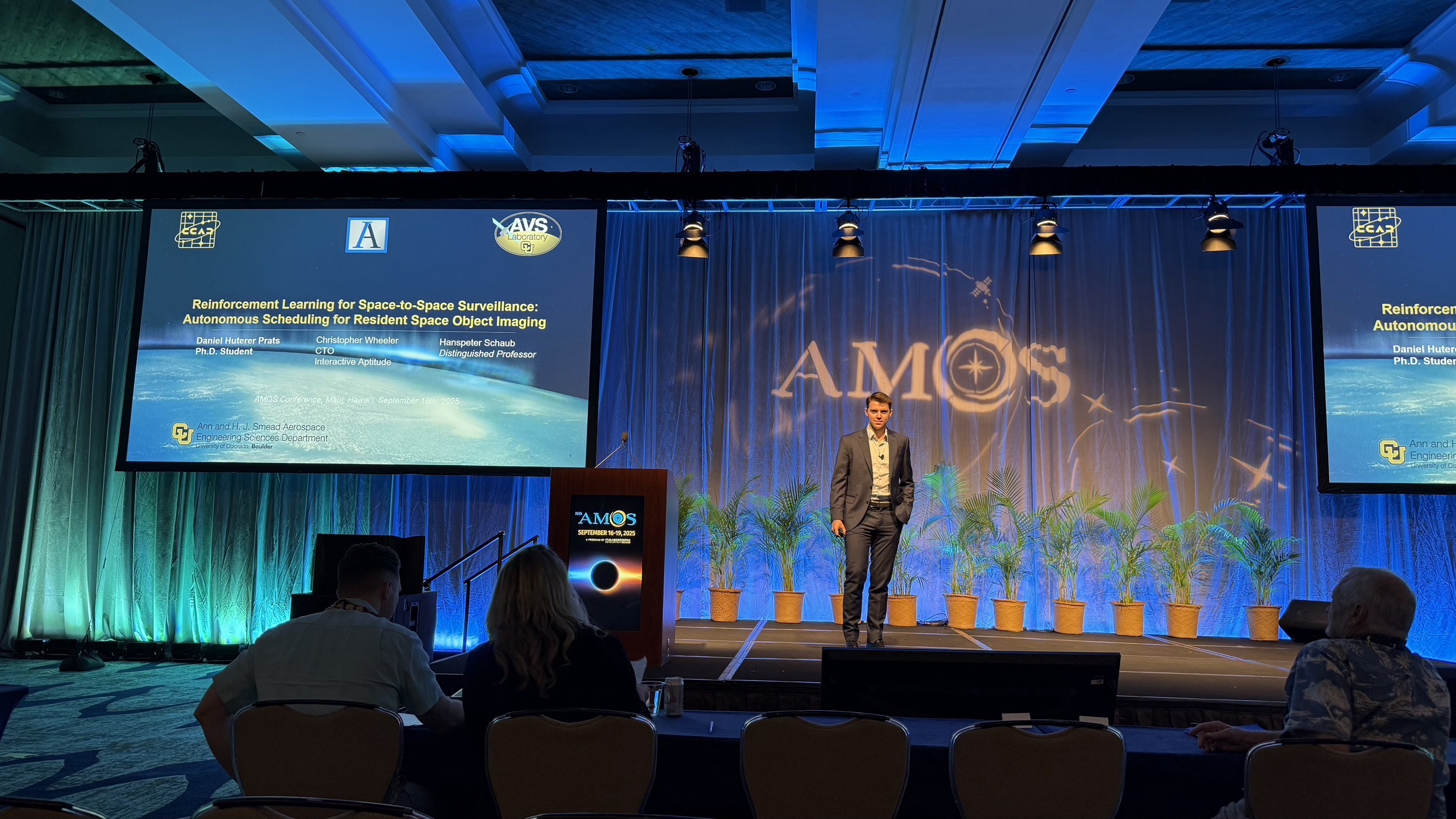 Presenting at AMOS